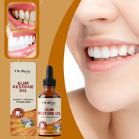 VB1 Mint Gum Repair Drops Relieve Receding Gingival Swelling Gum Cleaning Care Oral Periodontal Hygiene Remove Yellow Remover