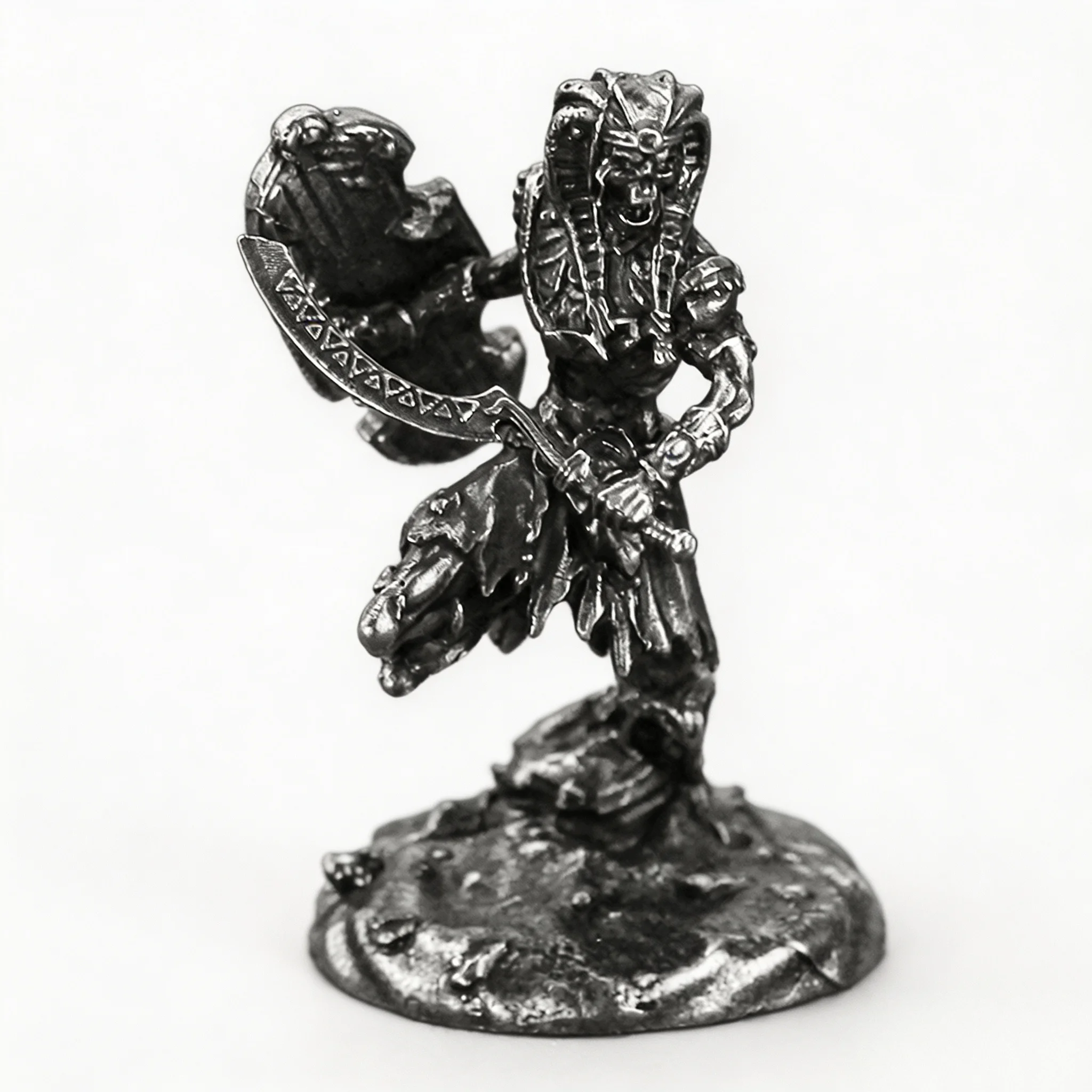 Spot‑in‑Stock Metal Mummy Warrior Pharaoh Guard Miniature Figure Tabletop Game Piece Ornament