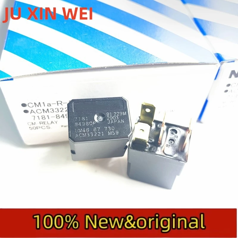 

5PCS ACM33221 Brand New Original Automotive Violet Relay 12V 4 Pin Spot CM1a-R-12V
