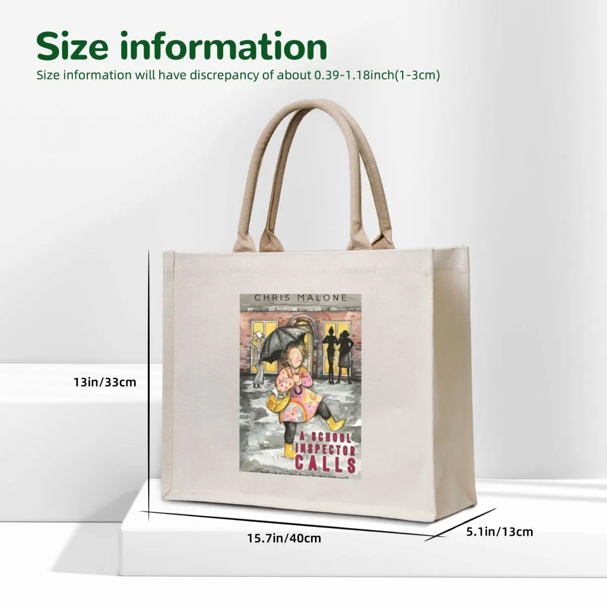 A School Inspector Calls Tote Bag Canvas shoulder bag Cloth bags Fabric bag woman shopping