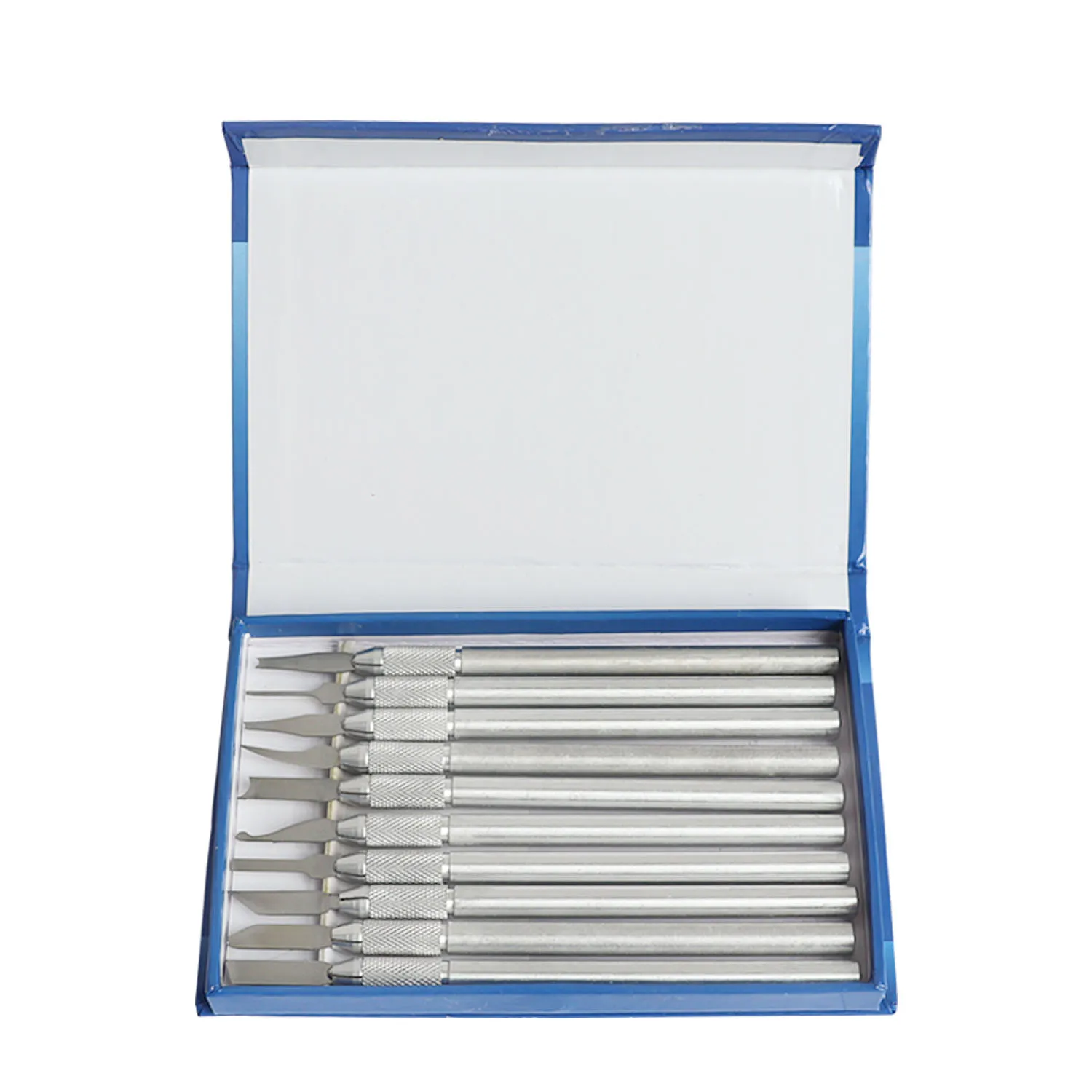 10Pcs Wax Carving Knife Kit Wax Carvers Carving Knives Pottery Clay Sculpting Tool Set Steel Modeling Hand Tool