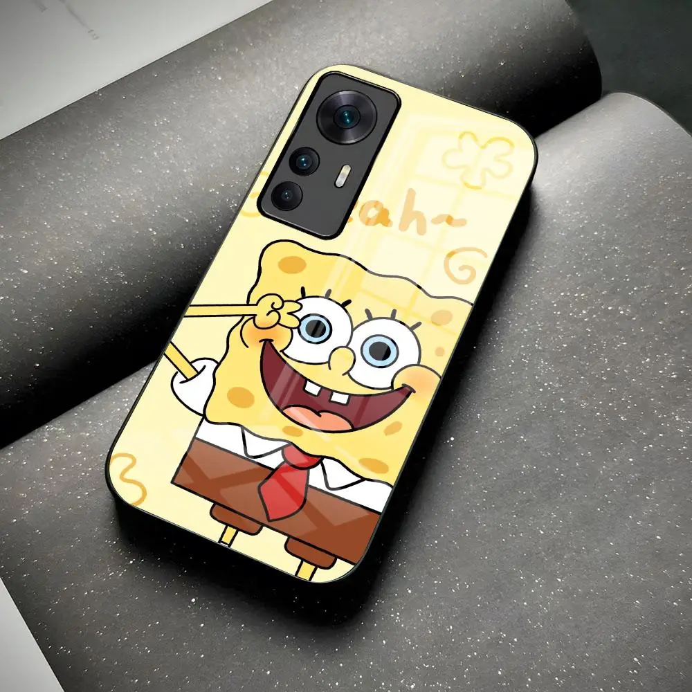 Spongebobs Phone Case For OPPO A 55 54 One Plus 8T 92s A93s A94 95 8 9 7 Pro FindX3 X5PRO RENO4 RENO7 Reno4se 5F 6Z Glass Cover