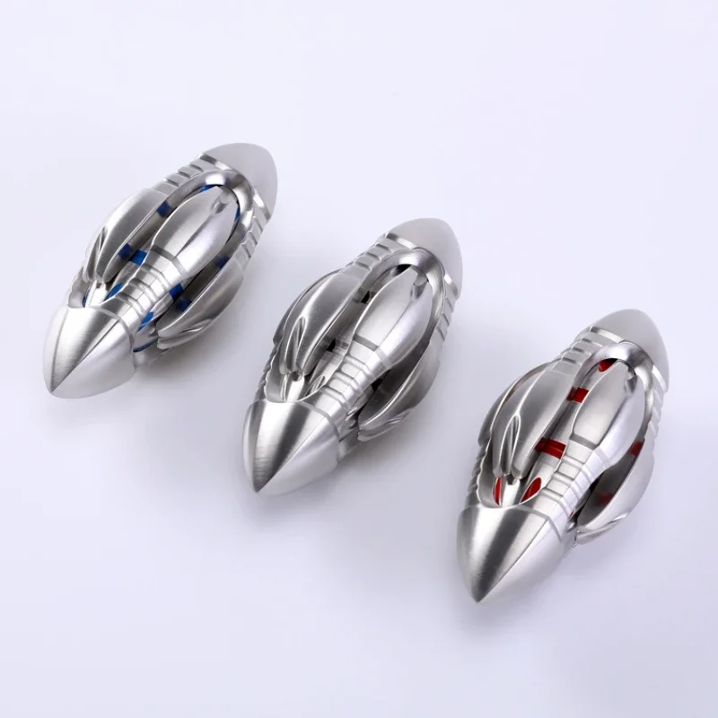 Fingertip Spinner EDC Stainless Steel S3 Double Push Egg Ppb Push Card Adult Decompression Leisure Entertainment Trendy Play