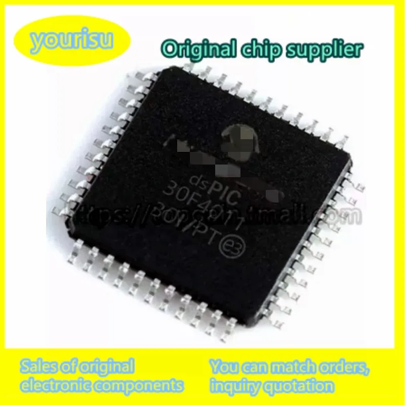 1Pcs/Lot Original authentic DSPIC30F4011-30I/PT 30F4011 DSPIC30F4011 DSPIC30F4011T SMD TQFP44 Embedded Microcontroller IC MCU