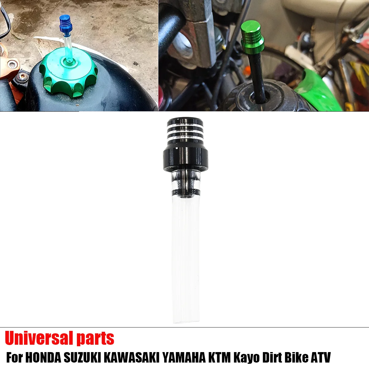 الغاز غطاء الوقود صمام تنفيس الاستراحة أنبوب ل XCF SXF CR CRF KX KLX EXCF YZ YZF WR RM RMZ 125 150 250 350 450 500 دراجة نارية ADV