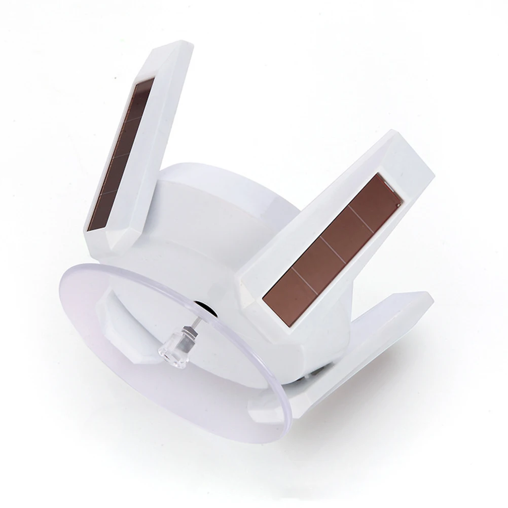Solar Powered Rotating Display Stand 500G Capacity 500 Lux For Jewelry Watch Digital Camera Abs Electric Turntable Dual