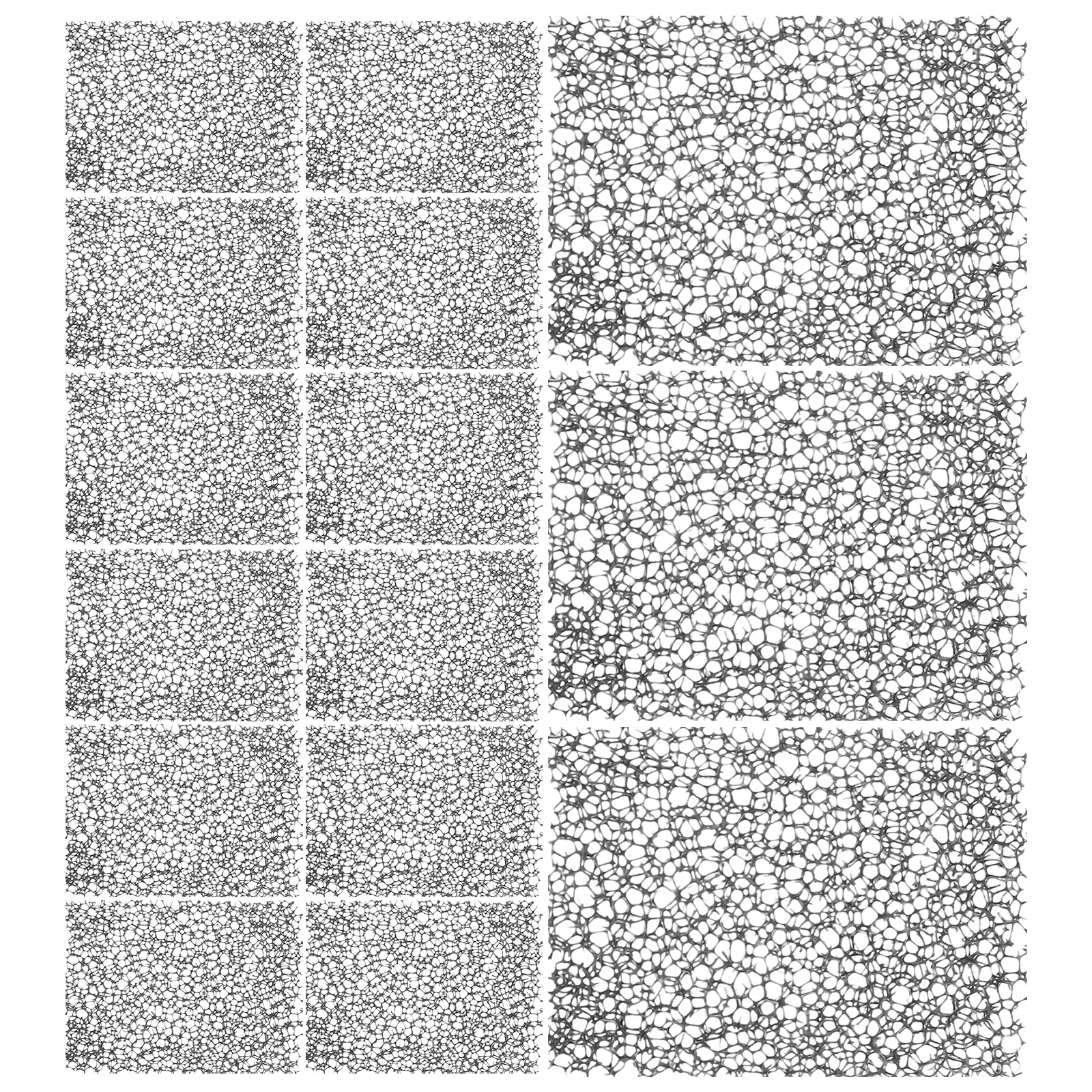 

60Pcs Filter Sponge Tool Clearer Water Easy Replace Watering Fountains Parts Greenhouse Sponge Filters Watering Filter Sponges