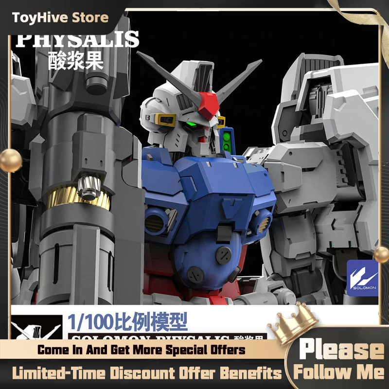 

Конструктор SOLOMON Physalis GP02, масштаб 1/100, многослойная сборная модель меха-робота, подарок для коллекционеров