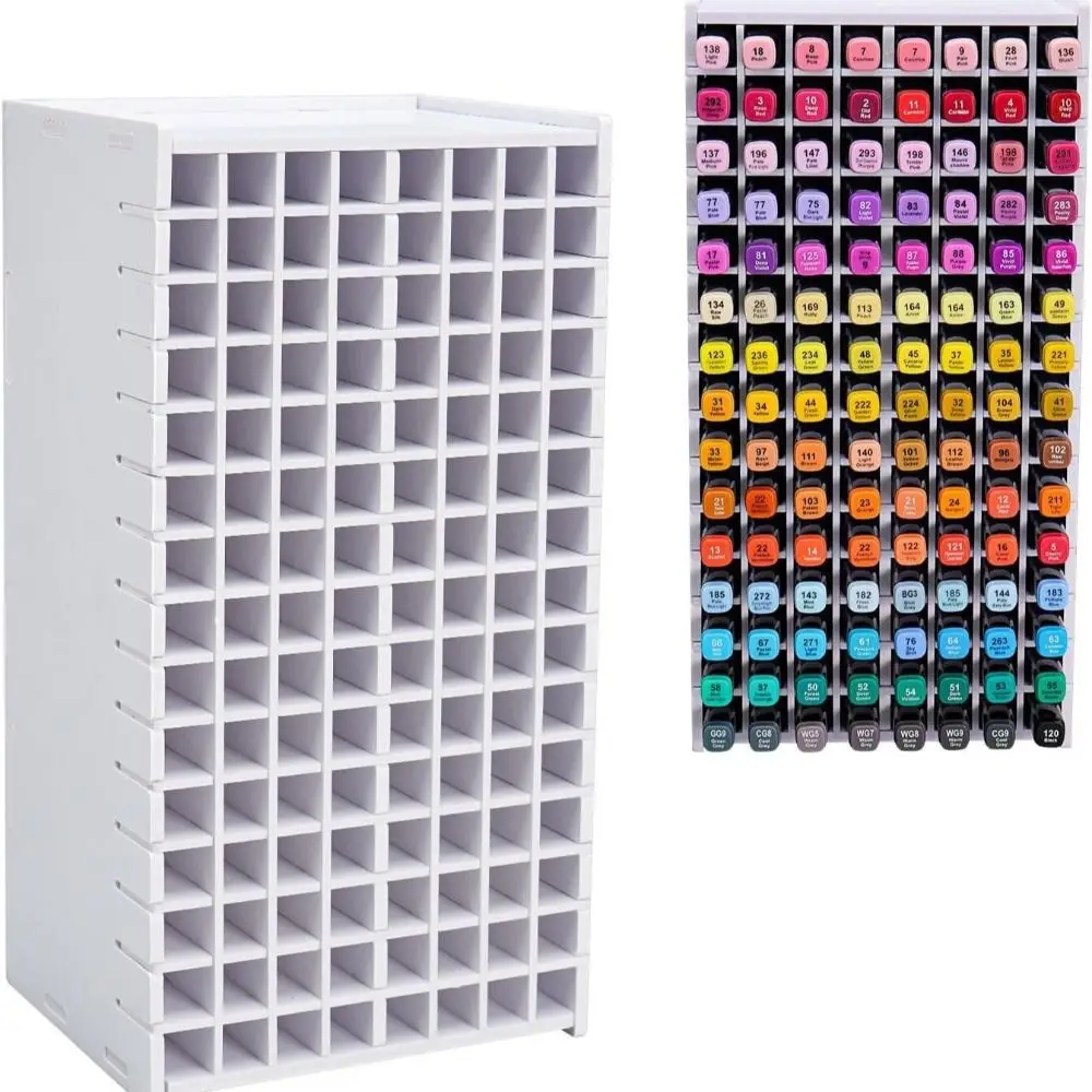 large-capacity-marker-pencil-storage-rack-stationery-store-watercolour-brushes-organizer-colored-pencil-holder-marker-holder