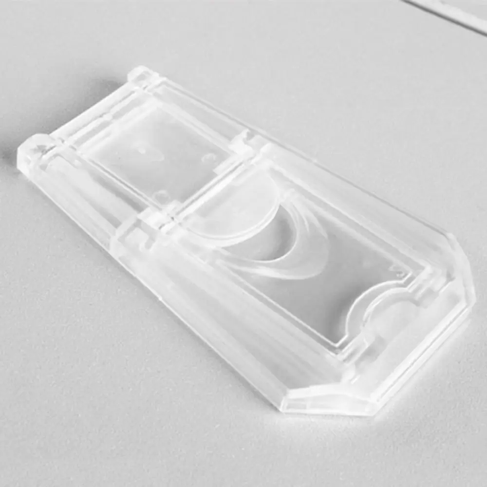 Transparent Sliding Door Lock Self-adhesive Strong Fixation Sliding Sash Stopper Anti-pinch Cabinet Door Lock
