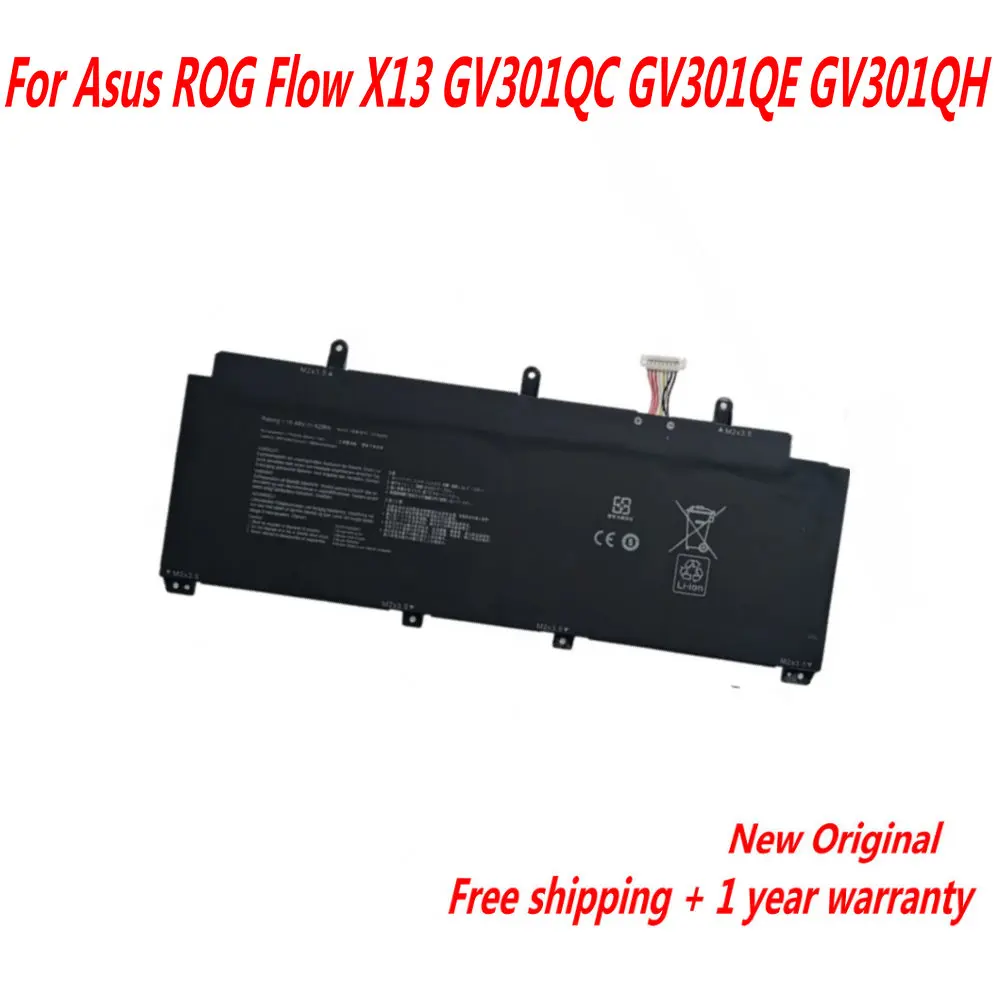 

NEW C41N2009 Laptop Battery For Asus ROG Flow X13 GV301QC GV301QE GV301QH 15.48V 62WH