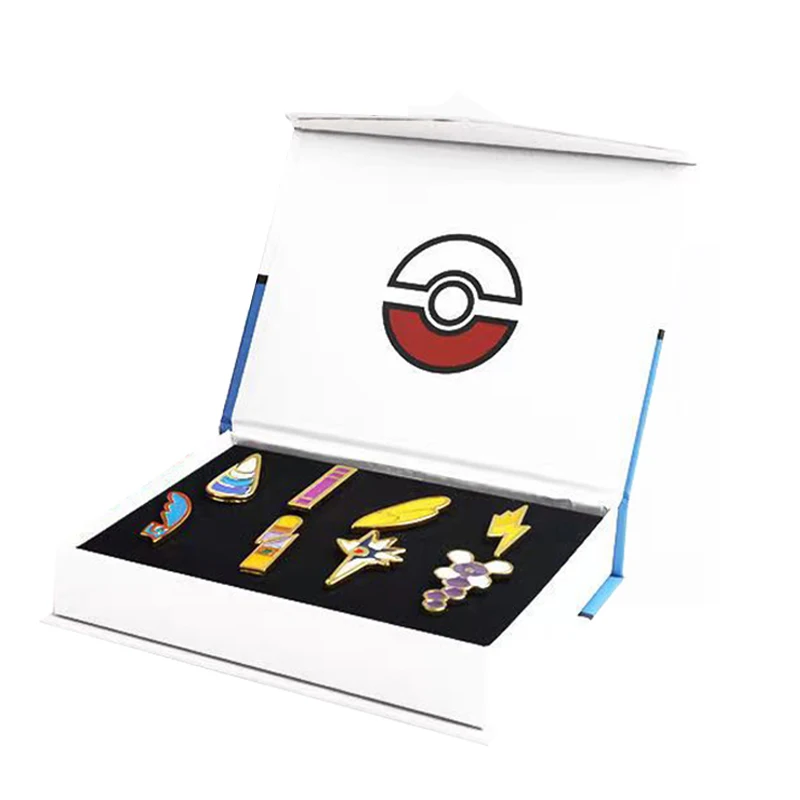 pokemon trading card game league badges Pokemon Trading Card Game League Kanto Johto Badge Set Complete