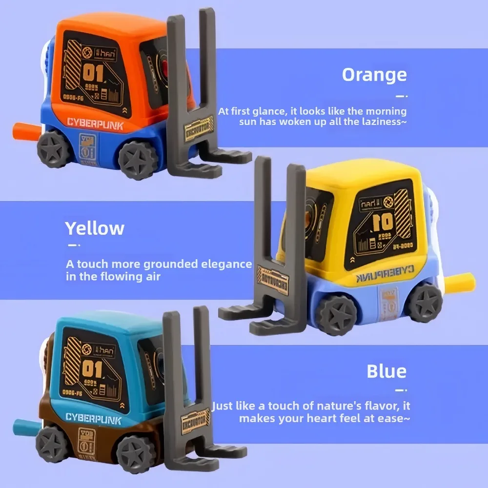 Cartoon Forklift Design Manual Crank Sharpener Student Dedicated Sharpener Turning Tool Automatic Pencil Sharpener Study