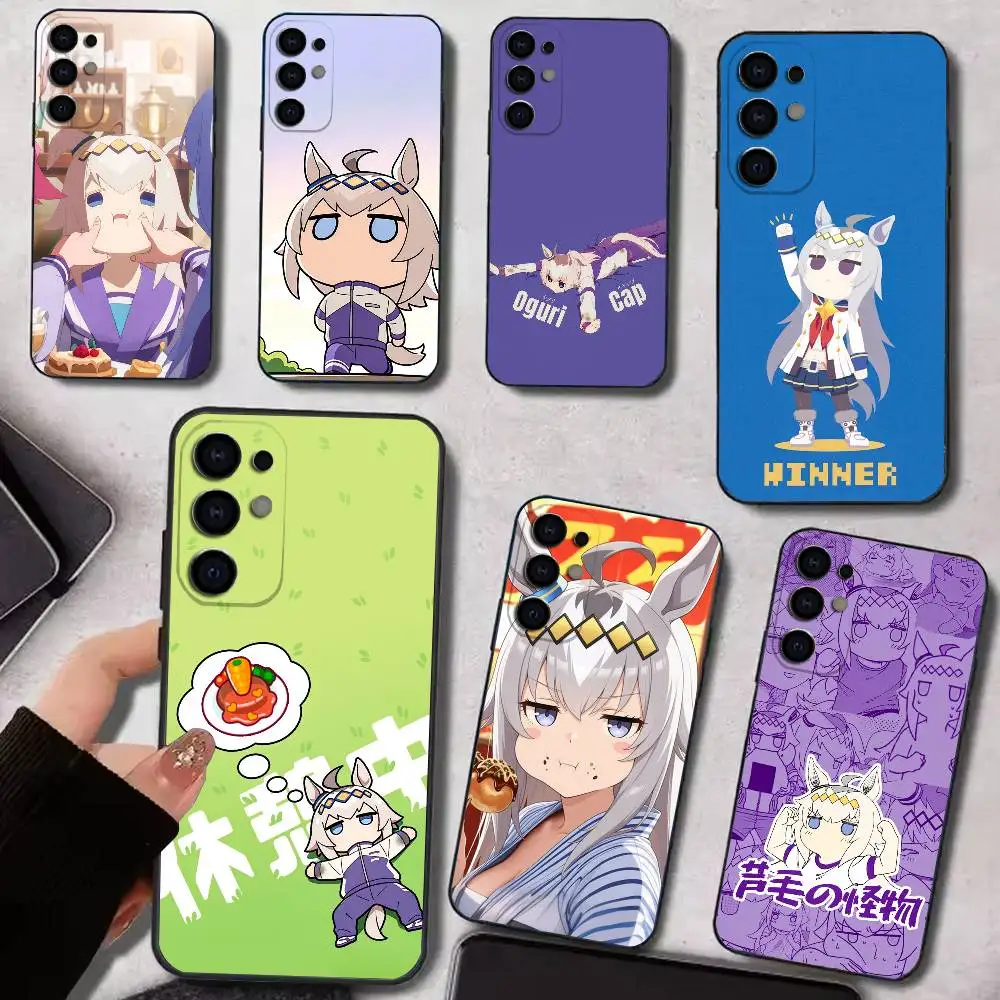 U-Uma Musume Pretty Derby Oguri Cap   Phone Case For Samsung S25,S24,S21,S22,S23,S30,Ultra,S20,Plus,Fe,Lite,Soft Black Cover