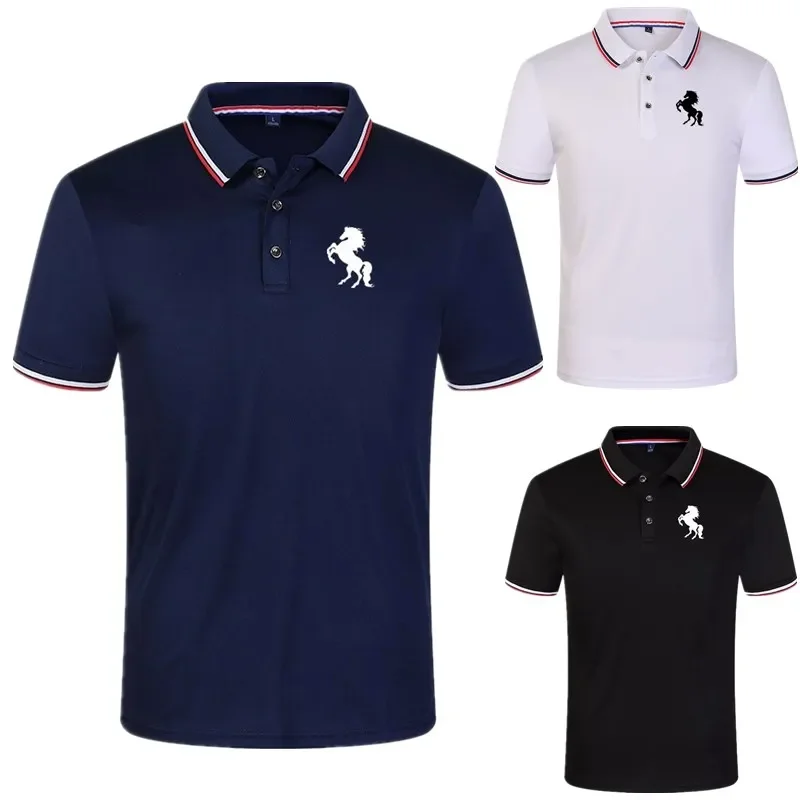 

Men's Short Sleeve Polo Shirt Fashion Casual Polo Shirt