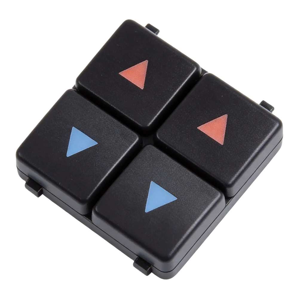 A/Condition Key Cap Switch Buttons Car Climate A C Control Panel Auto Parts Black Easily Install Elegant Design
