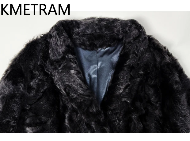 Pelzjacke aus natürlicher Wolle, Schaffell, luxuriöser doppelseitiger Pelzmantel mit V-Ausschnitt, Damenbekleidung, 2025, Wintermode, neu in Oberbekleidung