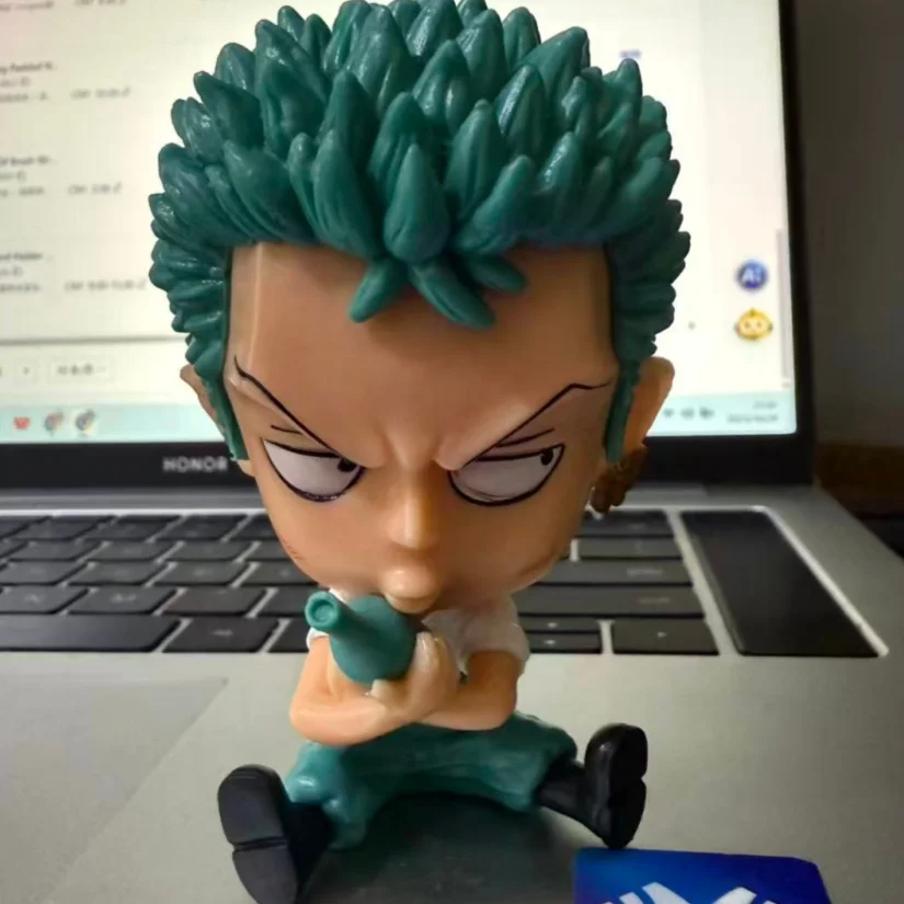 Anime Figuur Een Stuk Ctue Roronoa Zoro Model Standbeeld Persoonlijkheid Trendy Auto Ornament Geschenken