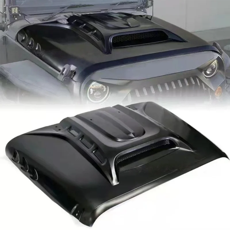 Suitable for Wrangler JK Warcraft Machine Cover JK Modified Engine Cover Wrangler Human-machine Cover New Made in China