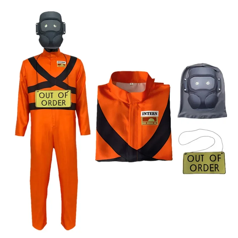 Traje de Cosplay Vermelho Letal Infantil, Trajes, Macacões, Máscara, Roupas, Interpretação, Roupa de Festa, Presente de Aniversário, Adultos, Crianças