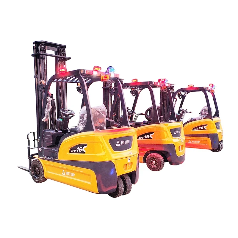 4 & 3 Wheel Forklift LiFePO4 Battery 1/1.5 Ton Seated Fork Truck 2/2.5/3/ 3.8 To n Forklifts Electric for Sale