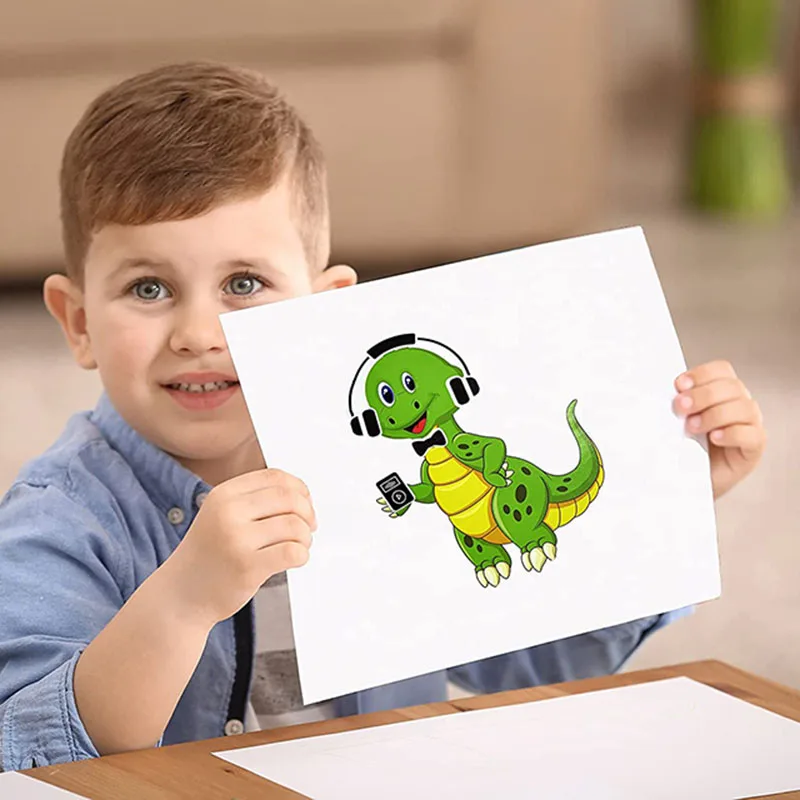 Autocollants de Dinosaure Mignon pour Enfant Garçon et Fille, Jouets à Faire Soi-Même, Faites Votre Propre D37, Visage, Cadeaux d'Anniversaire