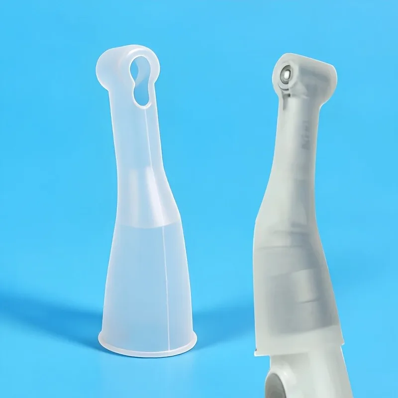 5/10pcs Dental Contra Angle Protection Protective Insulating Sleeve Silicone Case Sheath Sheet Cover Root Canal Endo Motor Head