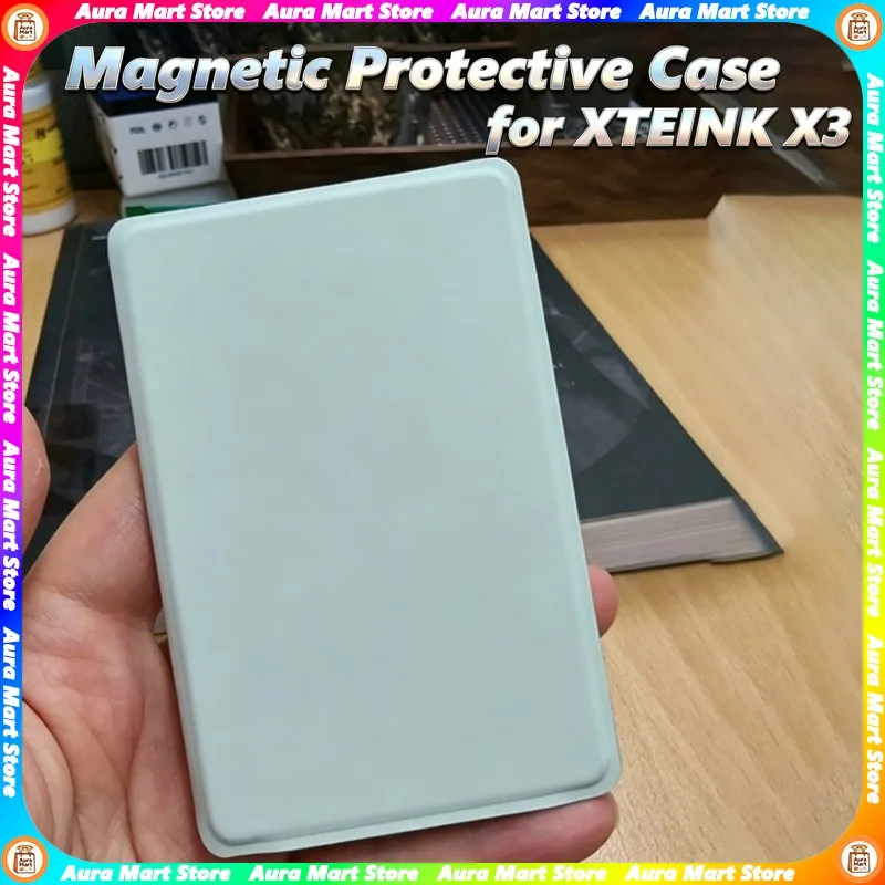 for XTEINK X3 Magnetic Protective Case E-Ink E-Reader Slim Anti-Drop Cover Multi-color Selection Reader Replacement Accessories