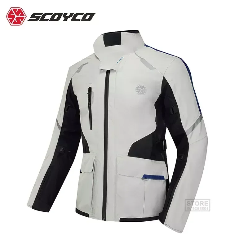 

Winter Cycling Suit Men Waterproof Racing Clothing Anti-fall Windproof Motocross Warm Chaqueta Moto Hombre Motorcycle Jacket