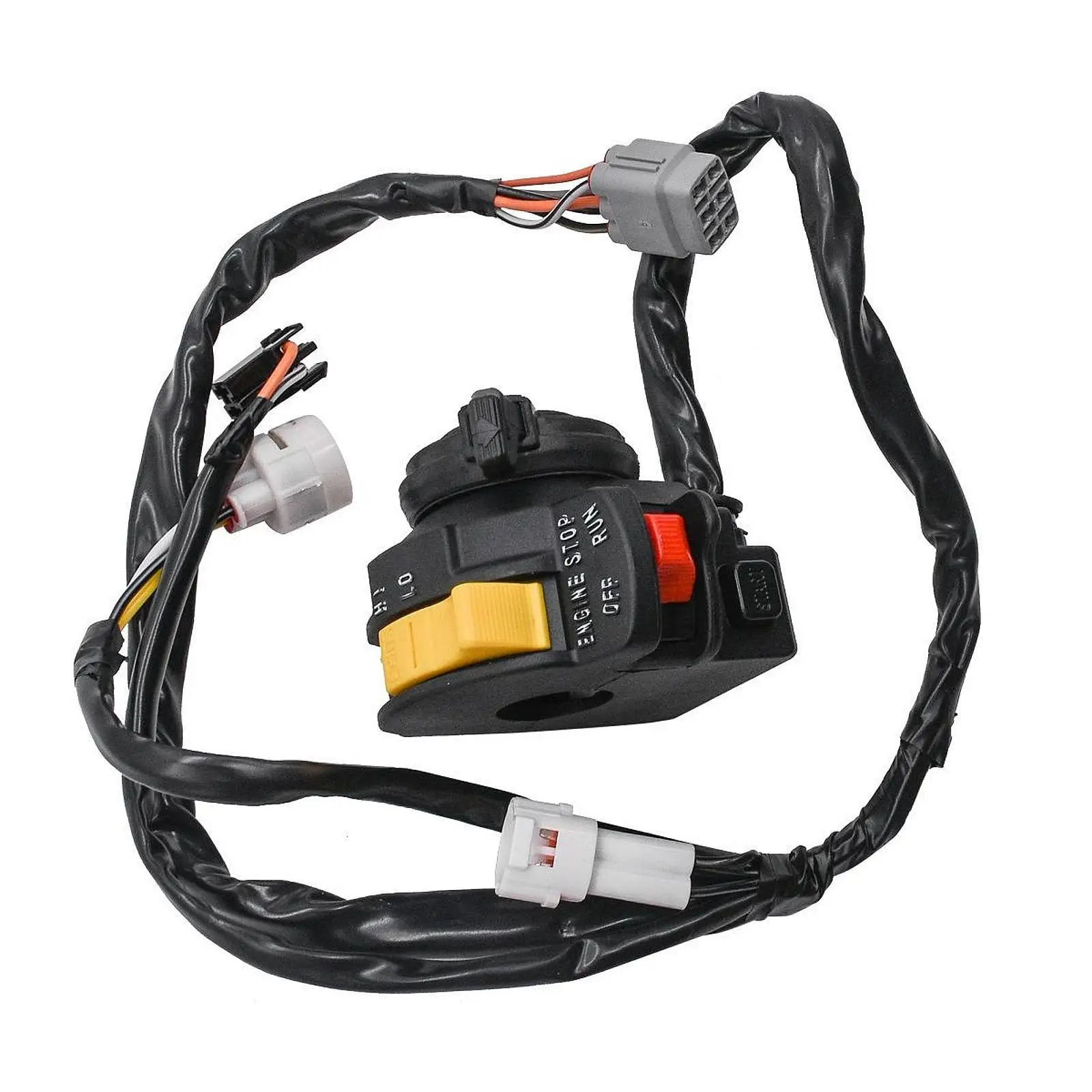 Easy to Install Left Handlebar Switch 37400-07G90 High Strength Bike Handlebar Accessory for Suzuki Quadsport Z400 LTZ400