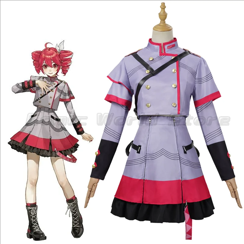Kasane Teto Cosplay Kostüm für Erwachsene, Karnevalsuniform, Halloween-Party-Kostüme, Maskerade, Anime-Frauen Kasane Teto Anzug