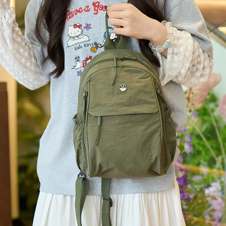 Ultra-Light 2025 New Style Business Travel Nylon Backpack Small Size Lightweight Shoulder Bag for Commuting And Traveling