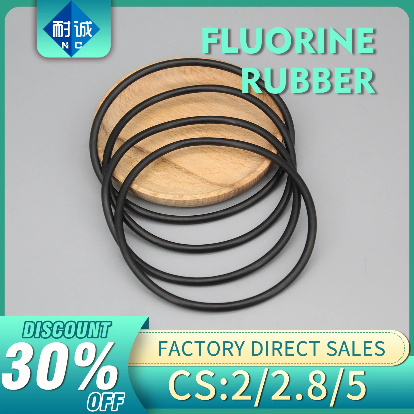 Black Fkm O-Ring Cs…