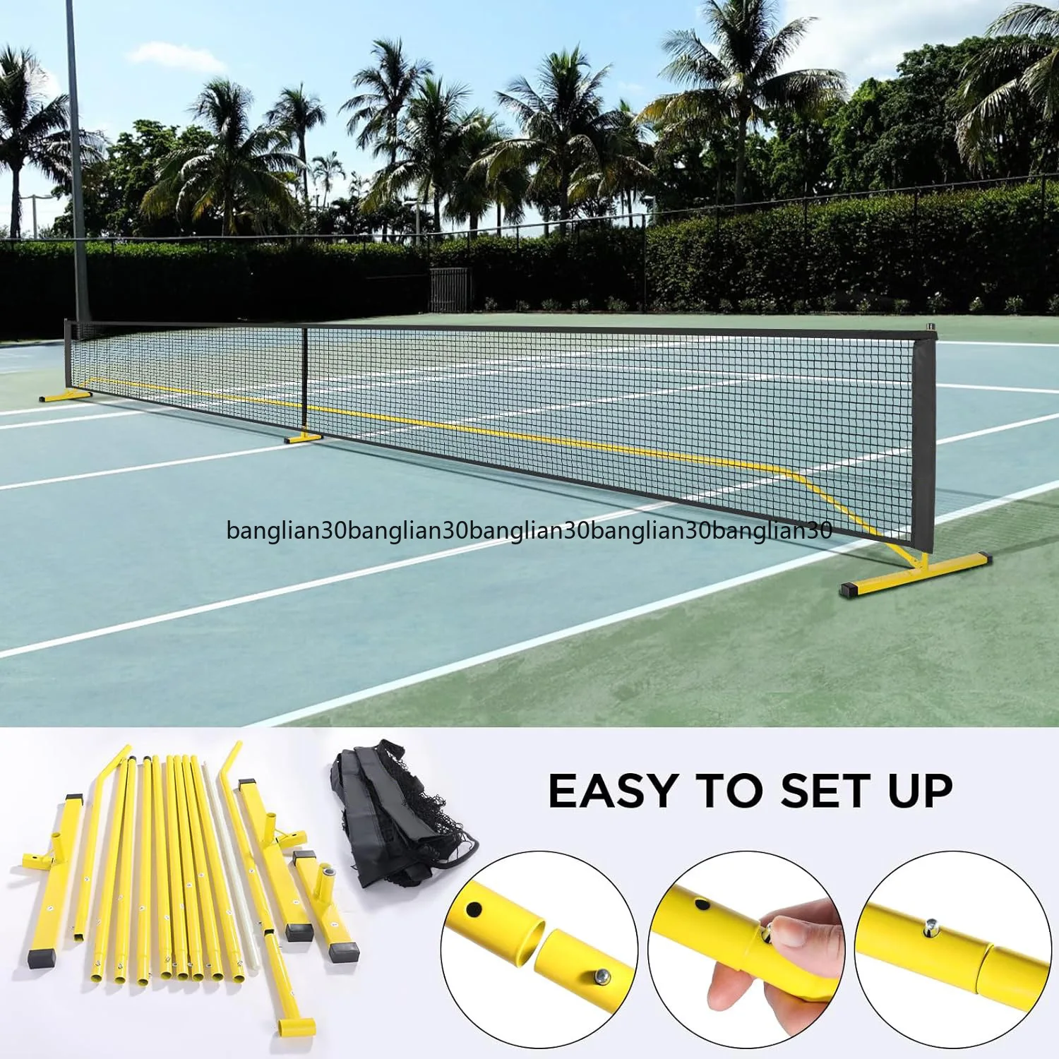 Tennis Grid 6.7 Meters Portable Indoor and Outdoor Baseball Percussion