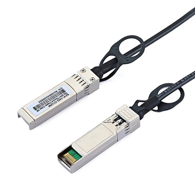 السلبي المباشر إرفاق النحاس Twinax كابل ، DAC كابل ل Ubiquiti Mikrozytik xel ، 2 متر ، 10 جرام SFP + ، 30AWG ، 2 قطعة