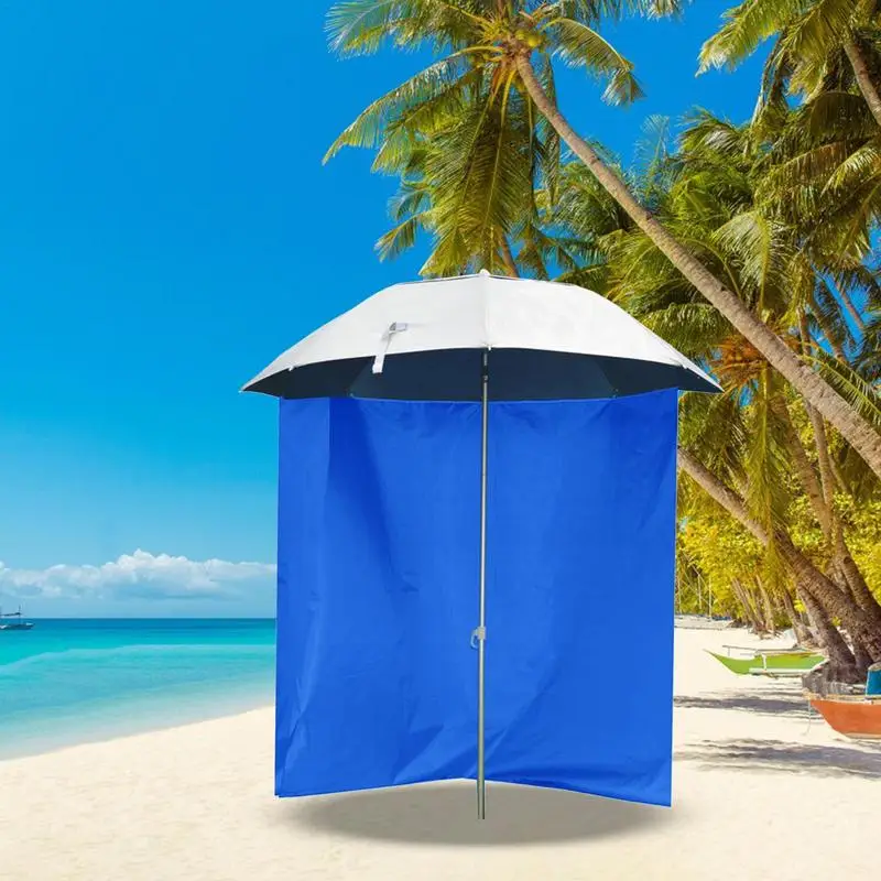 Beach Umbrella Surround Cloth Outdoor Umbrella Surround Tent Half Circumference Design Waterproof Surround Cloth For Sun And