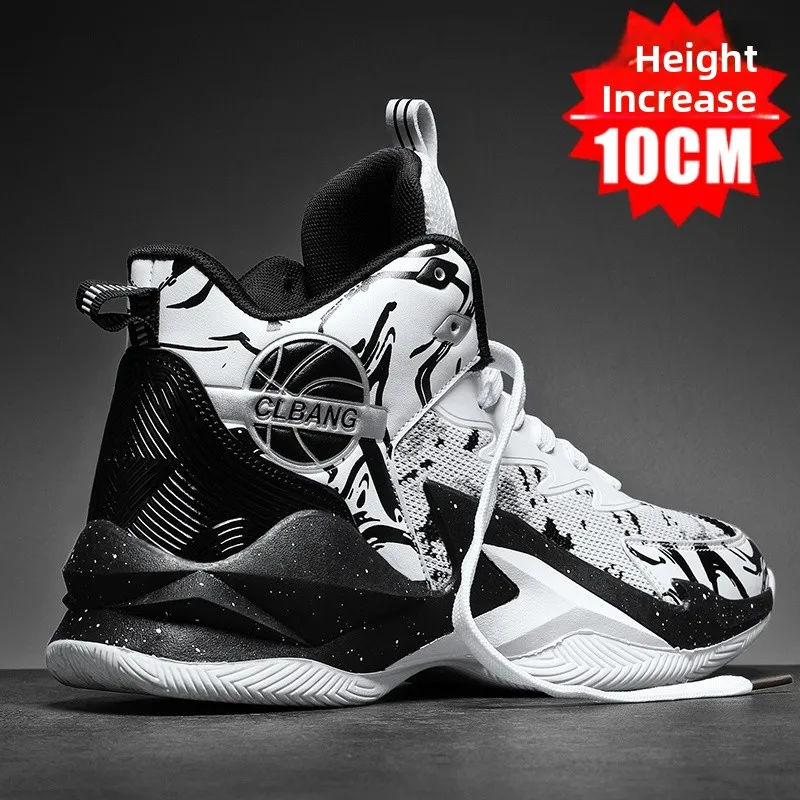 elevated-sports-casual-running-oes-men's-thi-bot-baskeall-sneakers-breathable-me-upper-round-toe-rubber-outsole