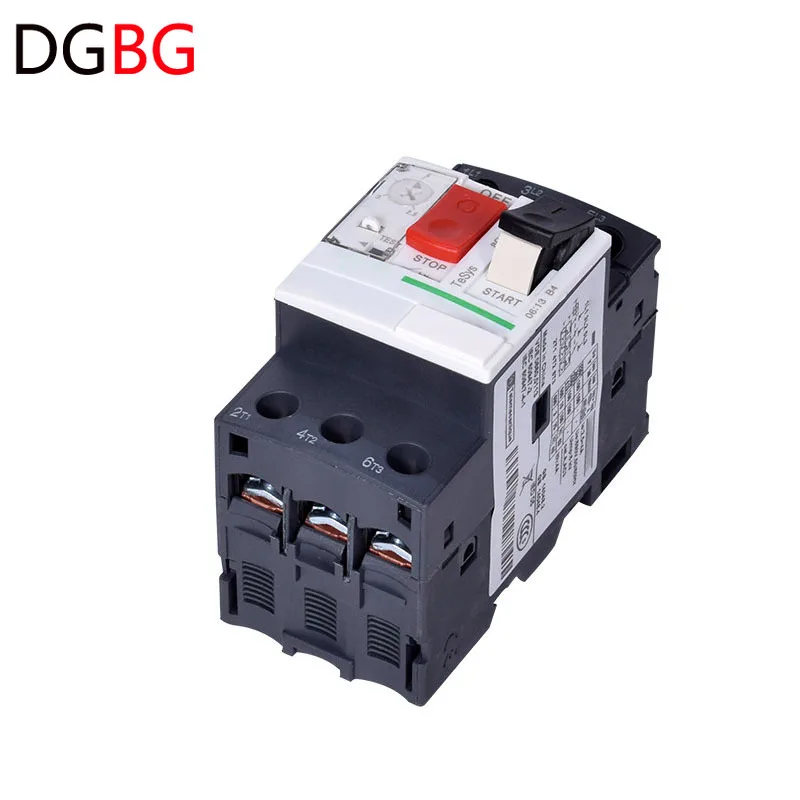 Motor Protection Circuit Breaker  3P Thermal Magnetic Type Motor Breaker MPCB  Circuit Breaker Push Button