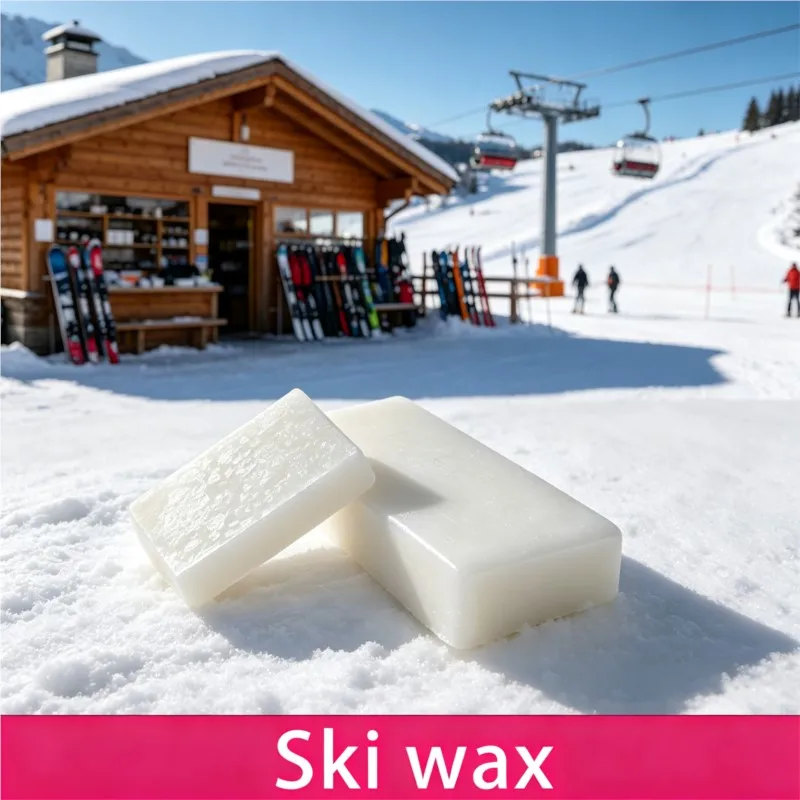 Winter Ski Maintenance Wax, Durable Coating, Smooth Sliding Performance for Ski & Snowboard Gear