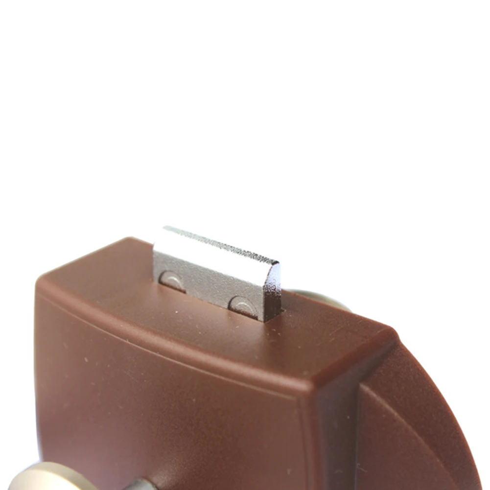 Cerradura de Zinc para muebles, cierre de botón pulsador de 15mm-20mm, carcasa de bloqueo ABS, apariencia hermosa, Color elegante