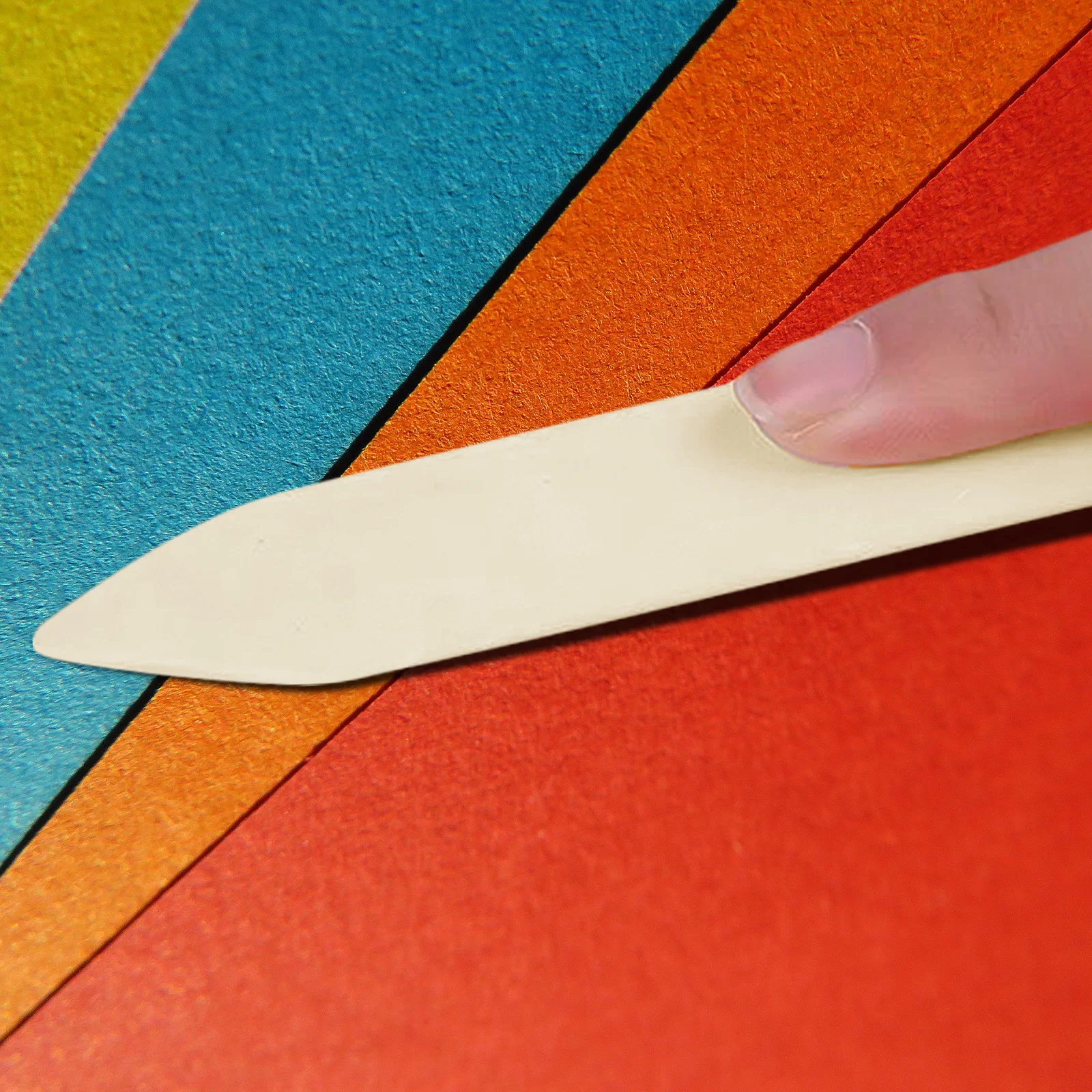 

8Pcs Plastic Bone Folder Paper Creaser for Paper Craft Bookbinding Letter Opener Envelope Scrapbook Card Making Supplies