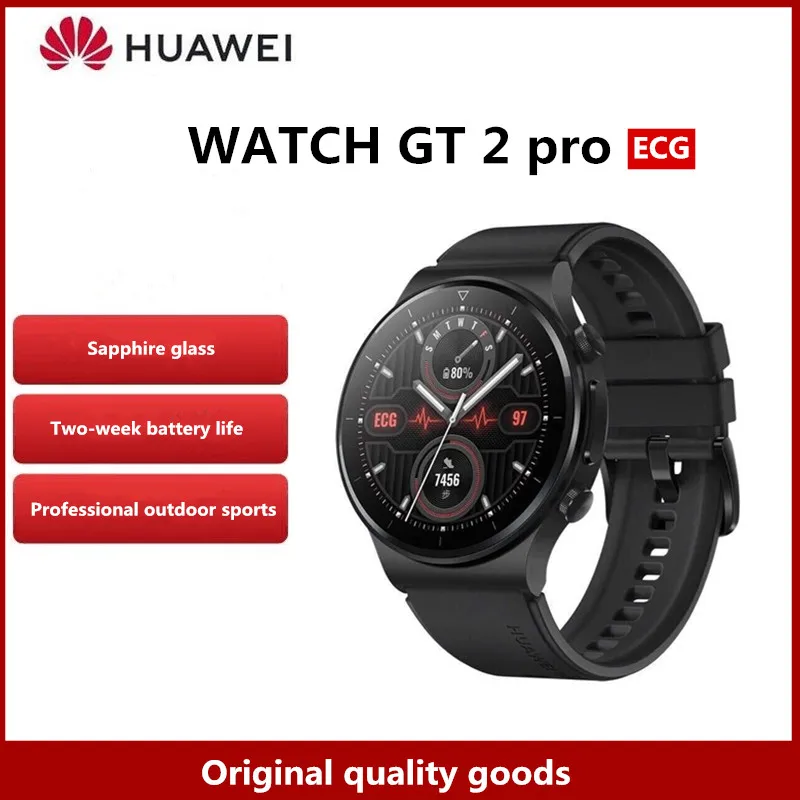 Original Huawei watch GT2 Pro ECG sports intelligent Bluetooth calling service waterproof/ECG acquisition authentic