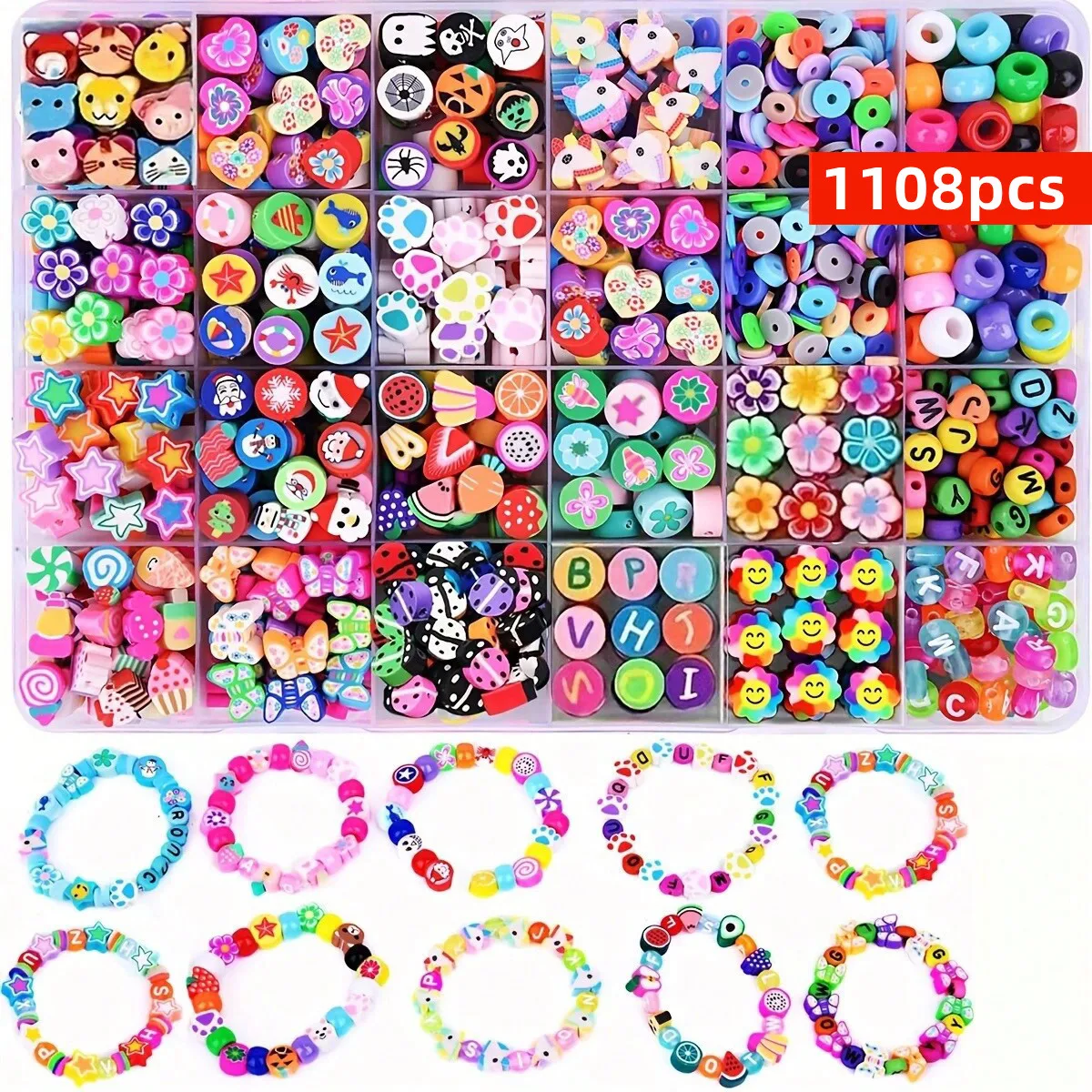 1108-pecas-caixa-estilos-variados-micangas-de-ceramica-macia-micangas-de-letras-acrilicas-conjunto-diy-em-caixa-para-fazer-pulseiras-acessorios-de-cabelo-pingentes