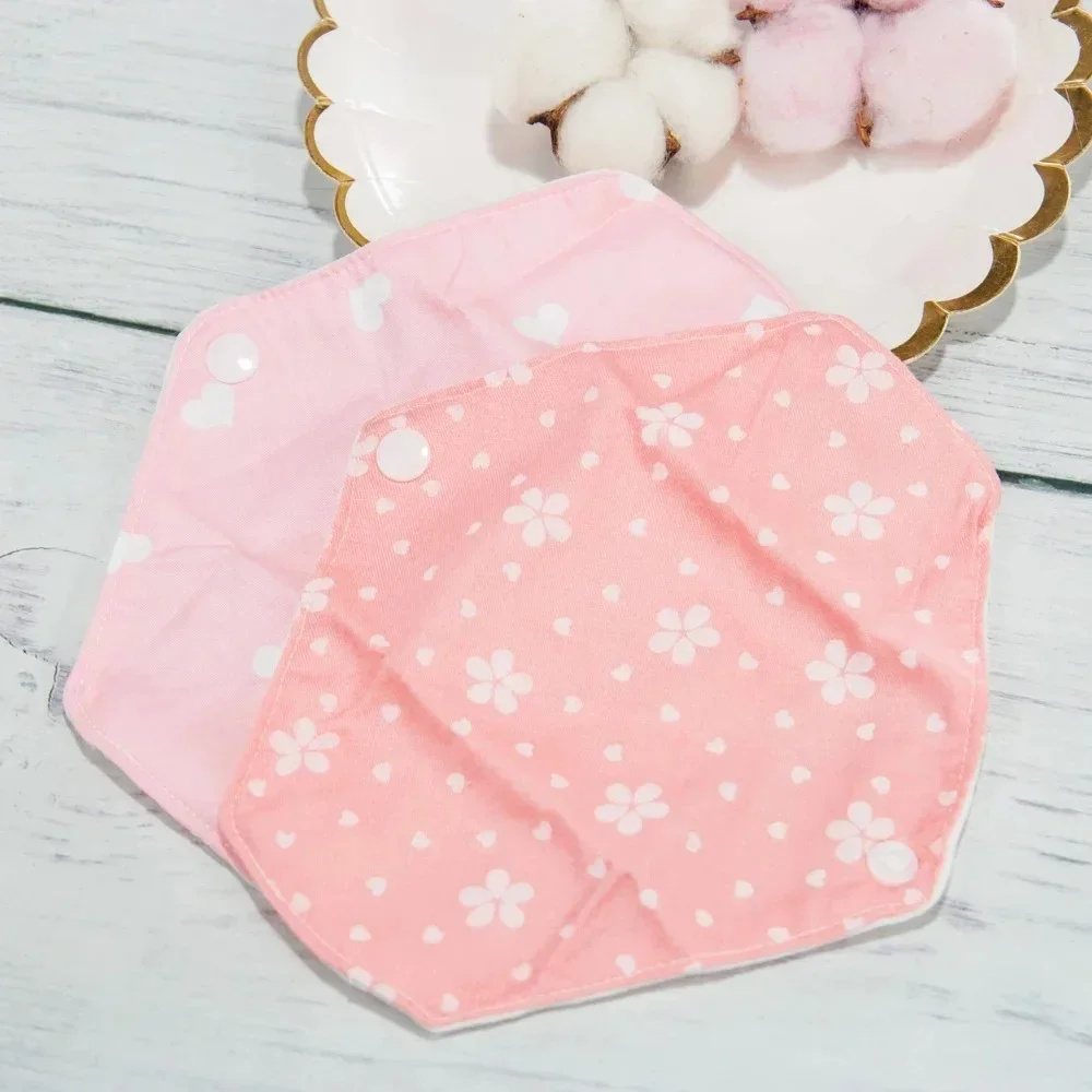 1pc Reusable Menstrual Pads Washable Sanitary Pads Period Cotton Pads Soft Women Panty Liner Cloth Napkin Feminine Hygiene 180mm