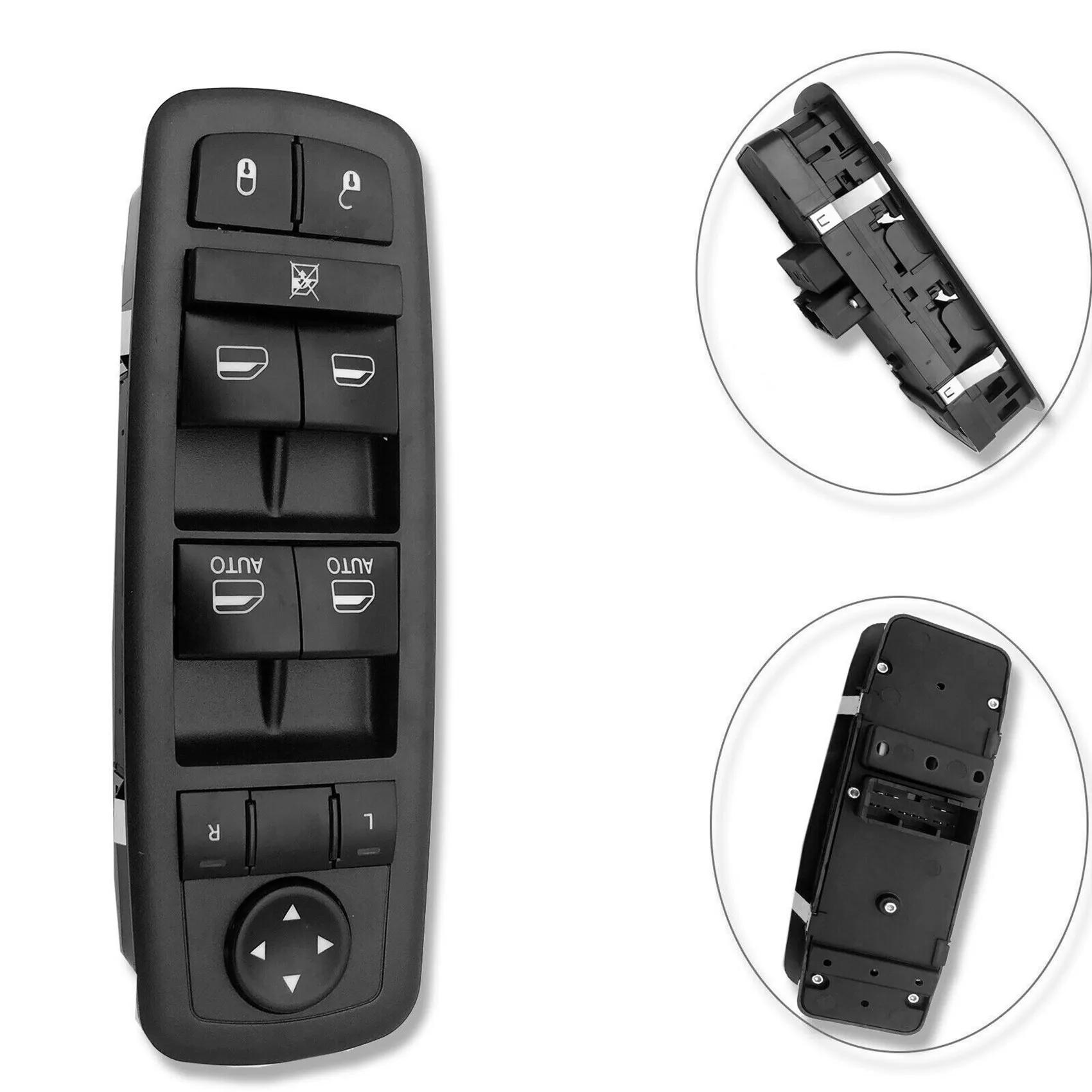 Front Left Master Window Switch Button for Dodge Charger Chrysler 2011-2017 68231805AA