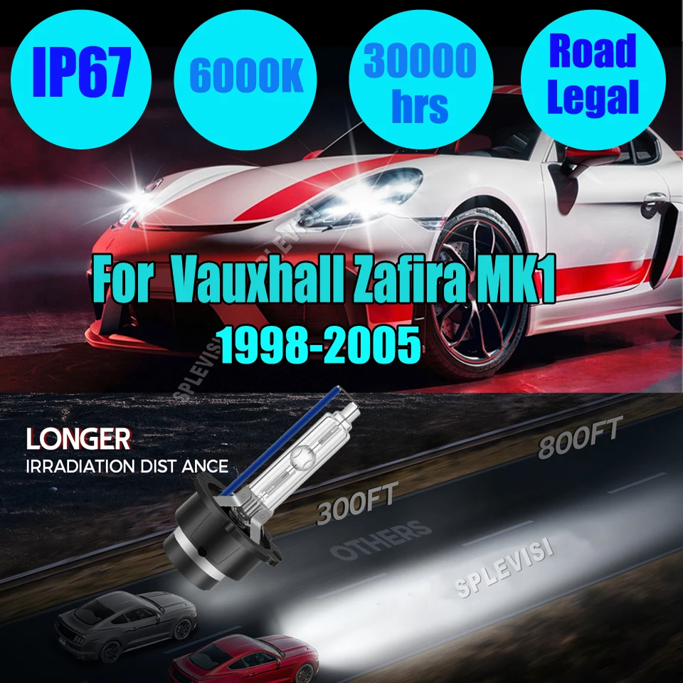 Faro HID de xenón solo para reemplazo de su stock D2S para Vauxhall Zafira MK1 1998 1999 2000 2001 2002 2003 2004 2005