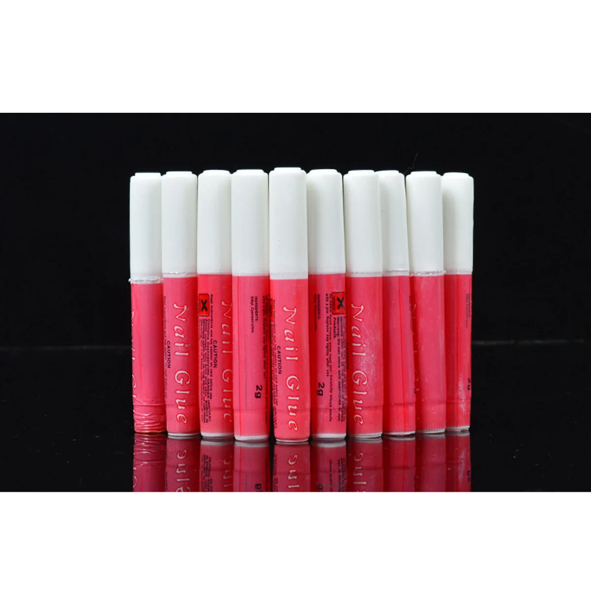 5 pcs 2G Nail Glue For Acrylic Nails Rhinestones Fake Tips Strong Adhesive Odorless Acid-Free Manicure Tool Kit