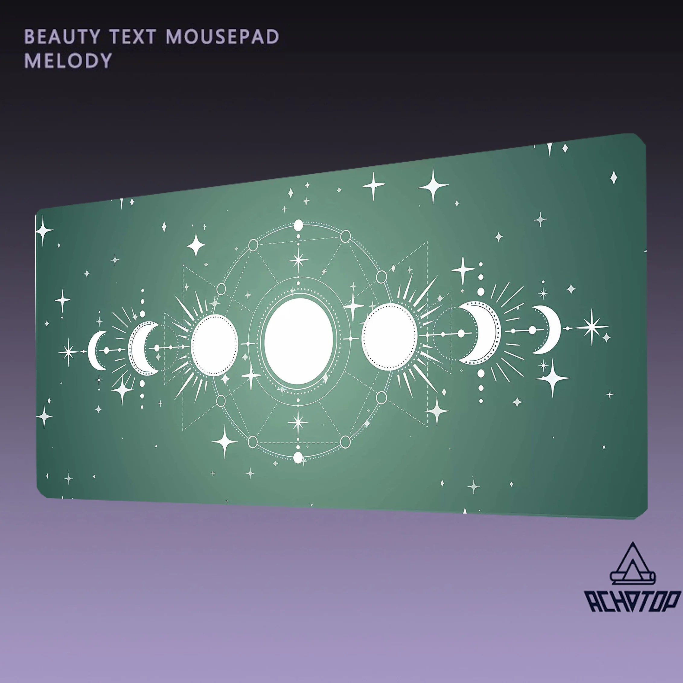 Magic Star Moon Gaming Art Mouse Pad Large Pc Carpet Mats Gaming Desk Accessory Slipmat 900x400MM Table Mat For Table Computer