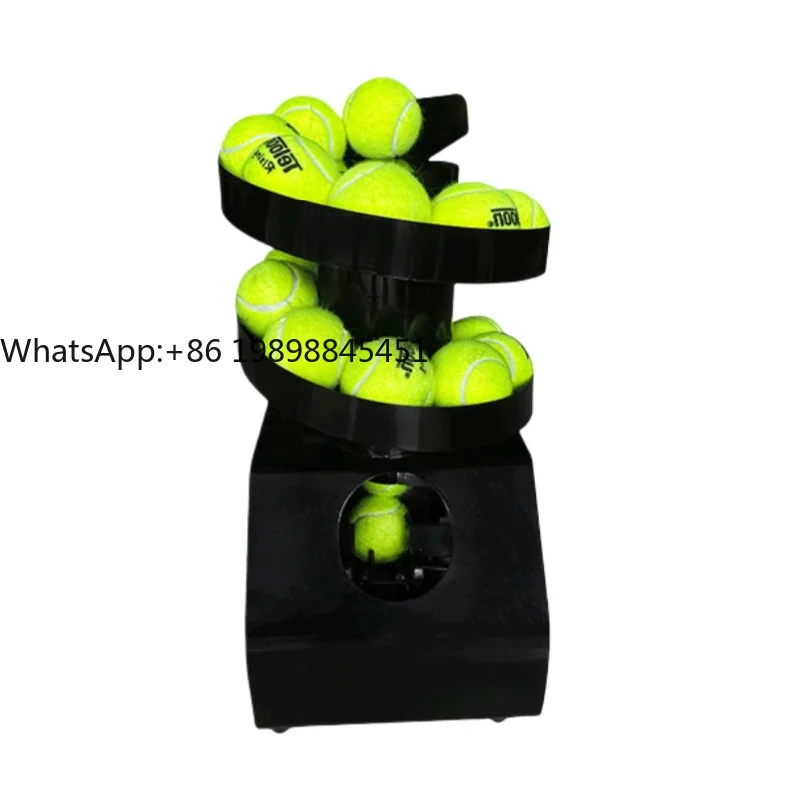 

Automated Tennis Serve Trainer with MultiBall Swing & Net for Precision Practice
