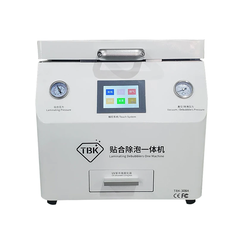 

TBK 308A-PRO 15.5 Inch LCD Touch Screen Repair Machine Automatic Bubble Elimination OCA Vacuum Laminating for Mobile Phones 220V